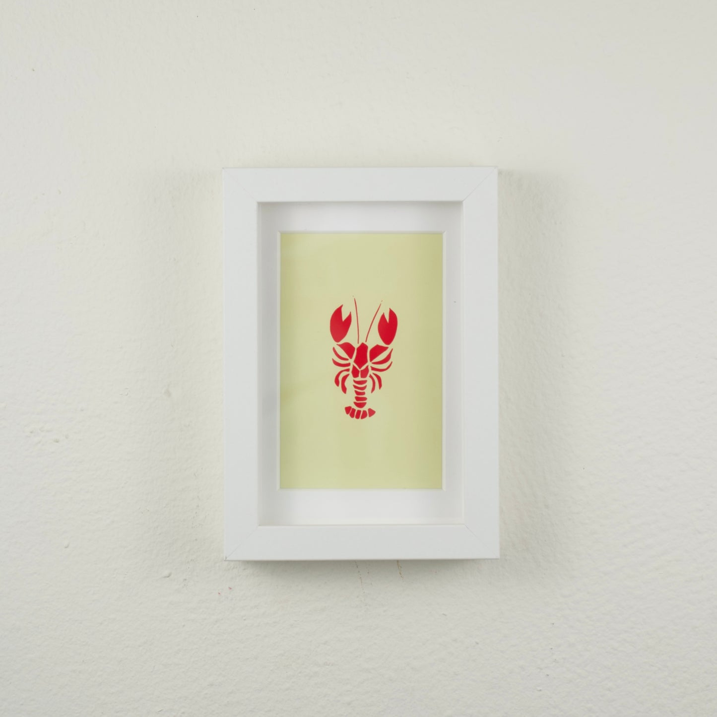 Red Lobster — Framed Art Print