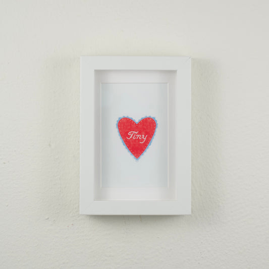 Tiny Heart — Framed Art Print