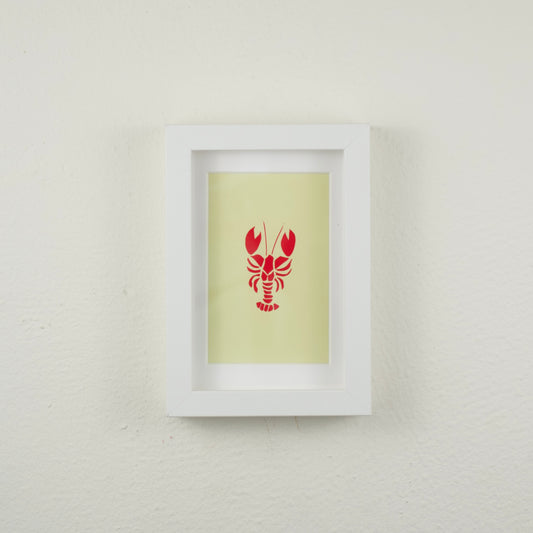 Red Lobster — Framed Art Print